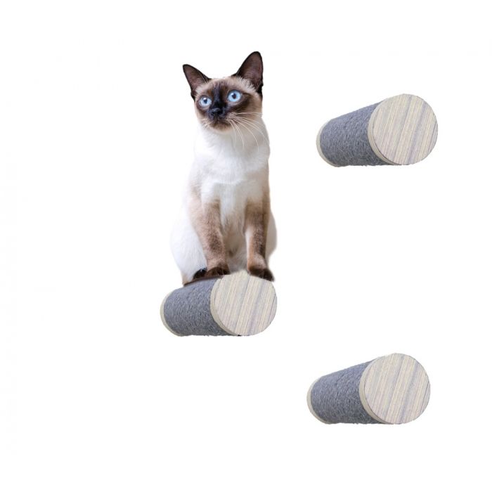 4-Pack Sisal Scratching Post Replacements - Heavy Duty Refill Poles